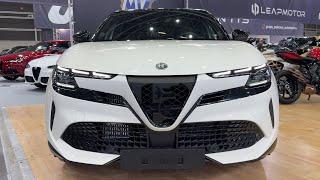 New ALFA ROMEO JUNIOR Hybrid 2025 - beautiful details EXTERIOR & INTERIOR (Speciale)