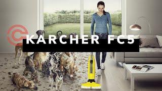 Dogs vs. NEW Karcher FC5 Hard Floor Cleaner (TV Advert)