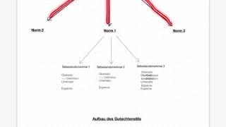 Gutachtenstil: Obersatz/Untersatz; Subsumtion; Syllogismus