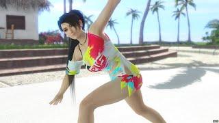 DoA Xtreme Venus Vacation Momiji Standing, Windmill Stretch