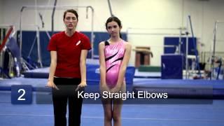 Round Offs for Beginner Gymnasts : Beginning Gymnastics