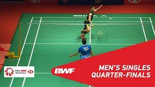 QF | MS | CHEN Long (CHN) [3] vs Anthony Sinisuka GINTING (INA) [6] | BWF 2019