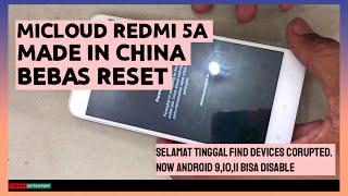 Bypass Micloud  Mi Account  Redmi 5A (riva) Garansi Distributor Anti Relock Dan bebas reset pabrik