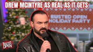 Drew McIntyre "I Don’t Give A F**k" Mic Drop Promo | Busted Open Holiday Party