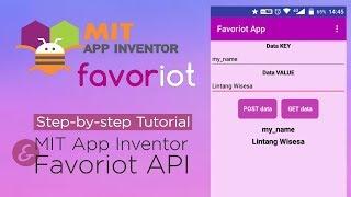 Android App Inventor & @FAVORIOT REST API