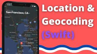 Current Location & Geocoding in Swift (Xcode 12, 2022, Swift) - iOS Development Tutorial