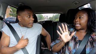 Jamaican teaches his Trini girlfriend to drive