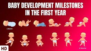 Baby Development Milestones in the first year