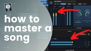 How To Master A Song In Logic Pro