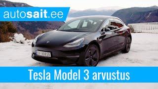 Tesla Model 3 arvustusvideo