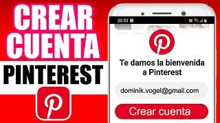  Como CREAR una CUENTA de PINTEREST  ( 2024 )