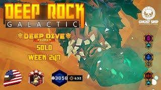 Deep Rock Galactic - Solo Engineer Elite Deep Dive [Week 247] (Gangrenous Cemetery) Sandblasted