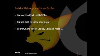 Build a web app on FoxPro