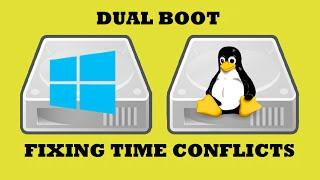 How To: Fix Linux and Windows Showing Different Times When Dual Booting.