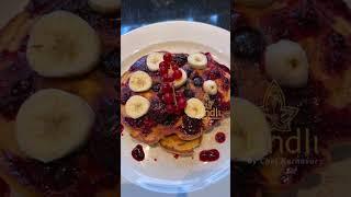 Easy , healthy, tasty, fluffy, berry Pancake