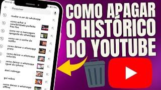 COMO Apagar o Histórico de Pesquisa do YouTube atualizado 2024