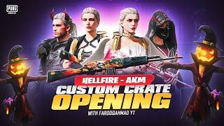 AKM HellFire & Old Mythics from Custom Crate |  PUBG MOBILE 