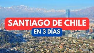 🟢 3 días en SANTIAGO DE CHILE  (Guía 2024)  ... #recomendaciones #viajes #itinerario