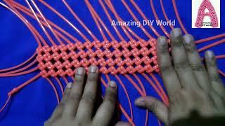 Hindi-1 Roll Running wire bag Tutorial for beginners | Plastic wire bag making | Plastic wire basket