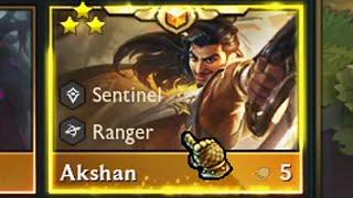 3 Star Akshan ⭐⭐⭐ TFT Set 5.5