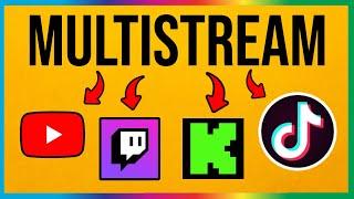 How to Stream on Multiple Platforms Streamlabs OBS (2024)