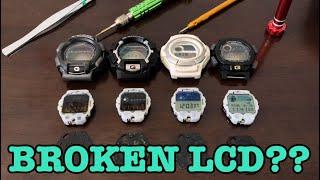 G-Shock engine components & issues | How to SWAP LCD panel!