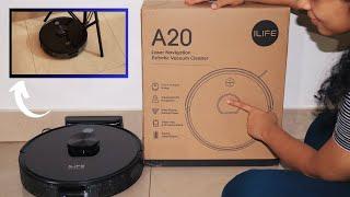 iLife A20 Robotic Vacuum Cleaner with Vacuum, Mopping & LIDAR - Unboxing, Setup & Full Review 2024