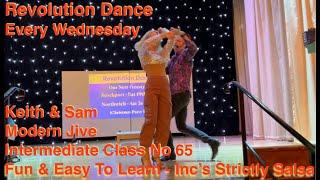 Modern Jive Fun Easy to Learn Intermediate Class No 65 Revolution Dance inc a gorgeous Strictly Move