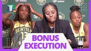 Ezi Magbegor, Jewell Loyd, and Noelle Quinn on the Storm DEFEATING Wings | FULL POSTGAME