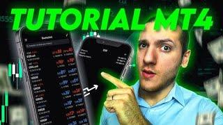 Come fare trading da telefono - MT4 TUTORIAL ITA - Corso Completo di Forex Trading Online Ep 5