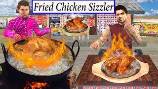 Chicken Sizzler Dhaba Style Fire Chicken Street Food Hindi Kahaniya Moral Stories Funny Comedy Video