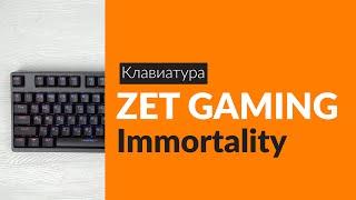 Распаковка клавиатуры ZET GAMING Immortality / Unboxing ZET GAMING Immortality