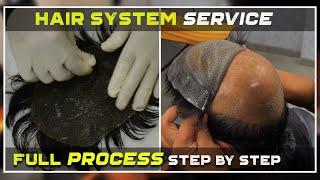 How To Service Hair patch At Home |  Self Service of Hair Systems