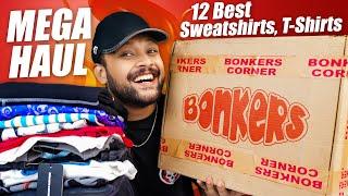 12 Best Bonkers Corner Sweatshirts & T-Shirts for Men  Myntra Winter Haul Review 2023 | ONE CHANCE