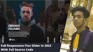 Full Responsive Flex Slider in 2022 + Full Source Code | jishaansinghal