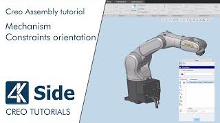 Creo Mechanism  - custom Constraints orientation