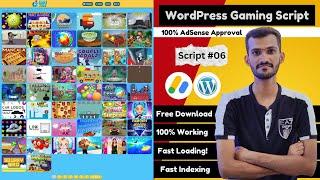 Gaming WordPress ArcadeTheme Script - 100% AdSense Approval