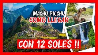 Machu Picchu 2024 BARATO‼️ Como llegar  Entradas, Hotel, Qué conocer sin tour Cusco Peru tren local