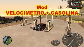 Velocímetro + gasolina para GTA San Andreas