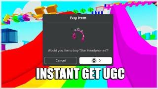 (Free UGC) Super Fun Obby Script • Instant Get UGC Items