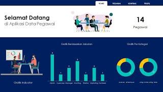 APLIKASI DATA PEGAWAI EXCEL | TANPA VBA EXCEL