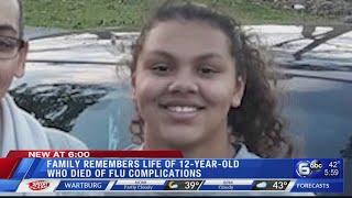 Family remembers life of 12-year-old who died of flu complications