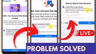 Your Account Has Been Locked Facebook | Learn More Problem Solution | Learn More Problem Solve on FB