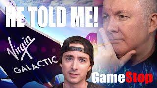 SPCE Stock - GME Stock - Virgin Galactic meets Gamestop & Roaring Kitty - Martyn Lucas Investor