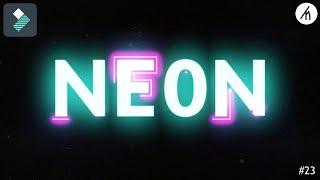 Neon Text Intro Tutorial | Filmora Tutorials #23 | techno mania