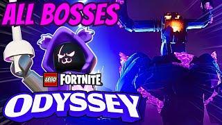 Lego Fortnite Odyssey - ALL BOSSES (VER 33.11)