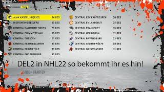 DEL2 in NHL22 so bekommt ihr es hin!