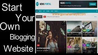 News Portal WordPress theme Tutorial 2019