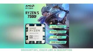 New AMD RYZEN5 7500F Brand New CPU Gaming Processor AMD r5 7500f 5NM 38M Socket AM5 Without Fan Game