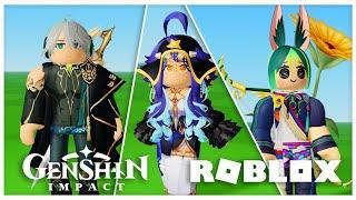 New Roblox Genshin Impact Character Cosplays